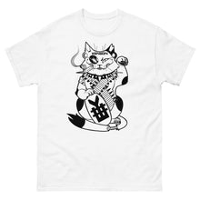 Load image into Gallery viewer, &quot;LUCKY CAT&quot; (Black on White)
